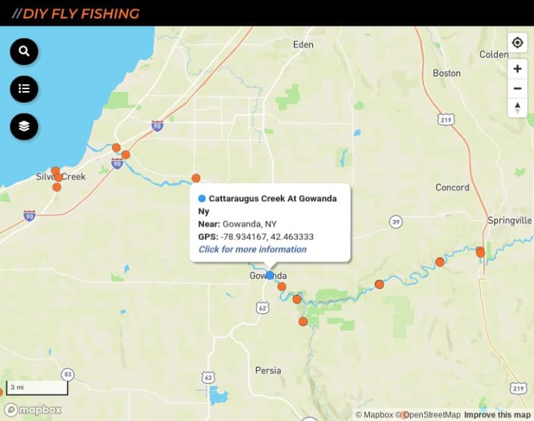 DIY Guide to Fly Fishing Cattaraugus Creek in New York · DIY Fly Fishing