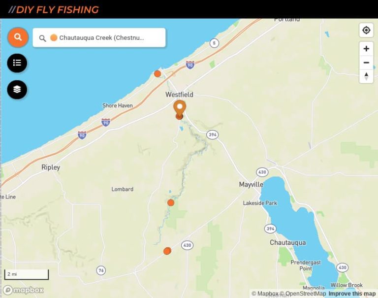 DIY Guide to Fly Fishing Chautauqua Creek in New York · DIY Fly Fishing