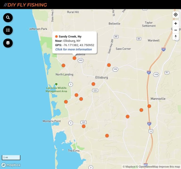 DIY Guide to Fly Fishing Sandy Creek in New York · DIY Fly Fishing